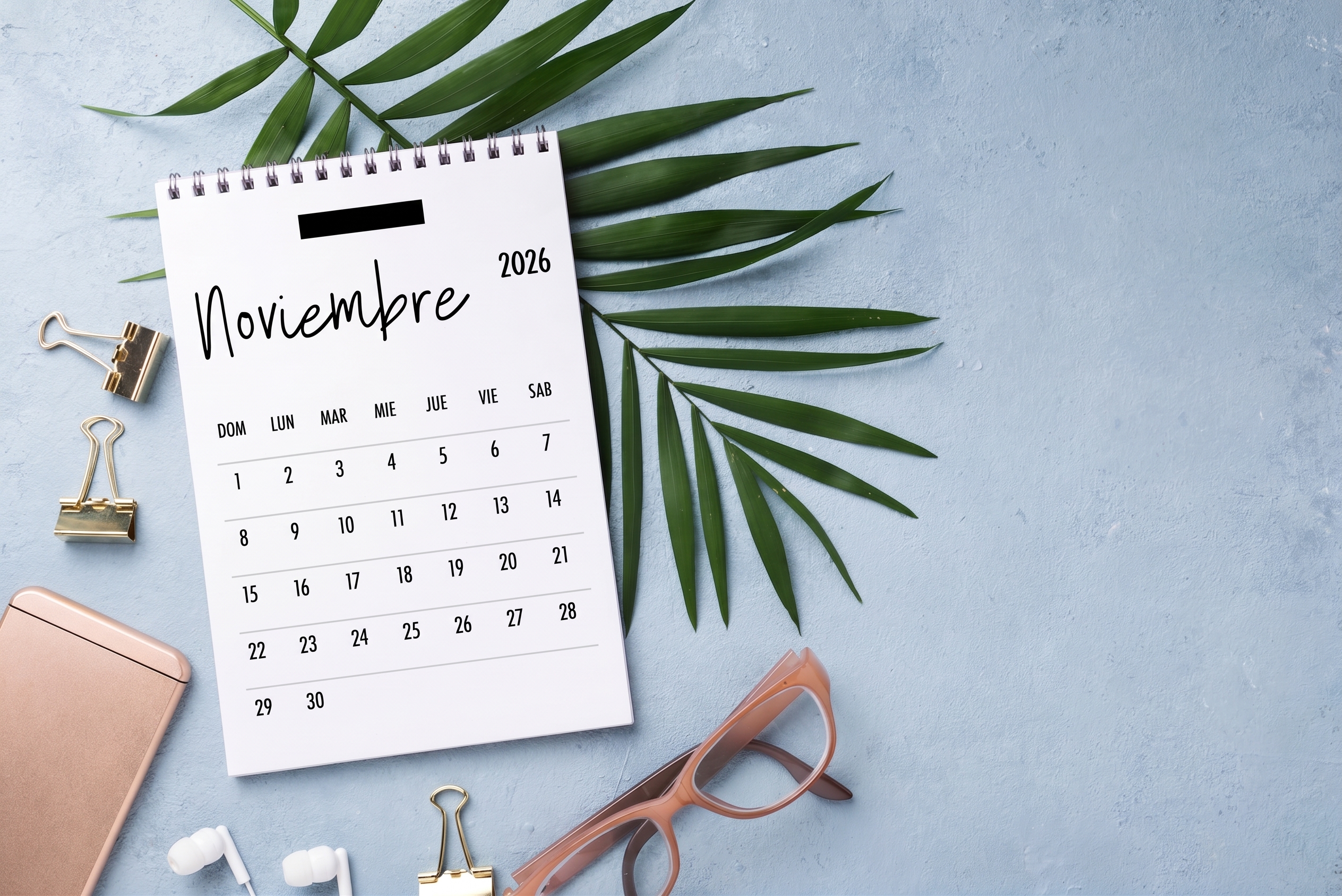 calendario de efemérides de salud de noviembre 2026